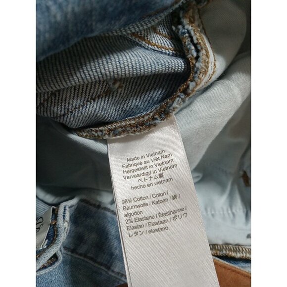 J.Crew Jeans Womens 30 BLUE SKINNY FLARE FLARED Preowned Summer Work Used Winter - Picture 7 of 8